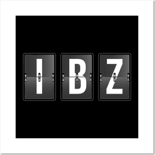 IBIZA / IBZ Destination Posters and Art